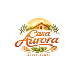 Logo do restaurante de exemplo Casa Aurora